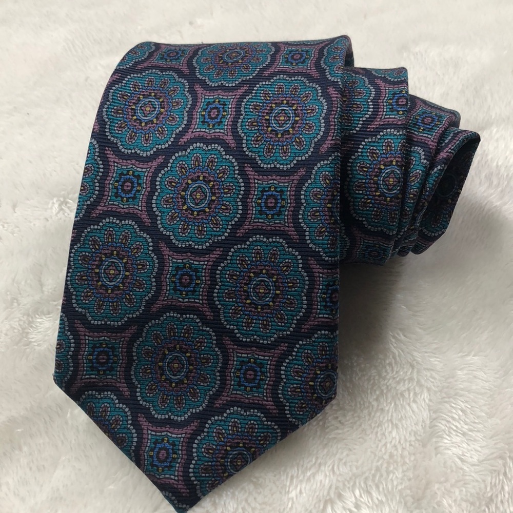 Flying Scotsman collection silk tie